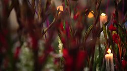 Cementery at San Andres Mixquic Stock Footage