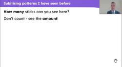 Subitising numbers to five Instructional Video