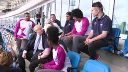 Boris Johnson visits Alexander Stadium News Clip