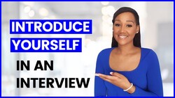 Interview Question and Answer: Introduce Yourself Instructional Video