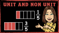 Understanding Units and Non-Unit Fractions Instructional Video