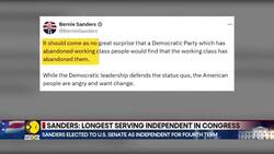 Bernie Sanders Elected To US Senate As Independent For Fourth Term News Clip