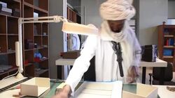 CLEAN : STOCKSHOTS/Mali: ancient Arabic manuscripts in a Timbuktu library News Clip