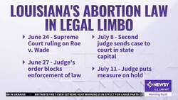 Louisiana Abortion Ban Case Heard Before Judge News Clip