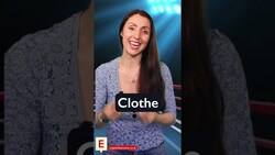 Cloth' vs 'Clothe' #shorts Instructional Video