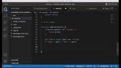 Express Framework Fundamentals - Secure Sign-Up with Auth0 and Node.js - Running Our Express Server with Error Handling Instructional Video