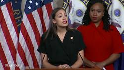 Ocasio-Cortez Says Trump Is Challenging America's Core Values News Clip