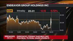 Endeavor, Fenway Group May Invest in PGA Tour News Clip