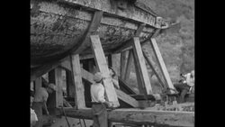 Rome reconstructs Emperor Caligula's galley, 1932 News Clip