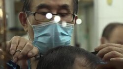 CLEAN : Singapore barber shops reopen as city eases virus restrictions News Clip