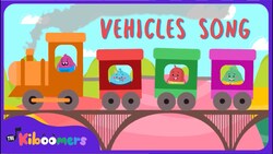 Vehicles Song - The Kiboomers Preschool Learning Songs for Circle Time Instructional Video
