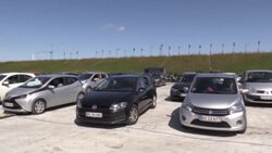 CLEAN : Copenhagen church organises a Sunday drive-in service News Clip