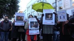 CLEAN : Hongkongers in Kingston protest against Chinese repression in HK News Clip