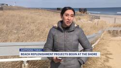 Beach replenishment begins along Ocean County shoreline News Clip