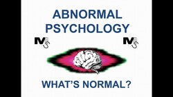 Understanding Abnormal Psychology - The Simplest Explanation Ever Instructional Video
