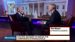 Democratic Candidate Steyer on Campaign, Corporations, Impeachment News Clip