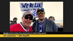 Rankin Inlet waiting with bated breath on Leafs-Habs bet News Clip