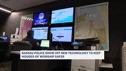 Nassau Police Department’s 'house of worship desk' aims to keep synagogues, mosques and churches safe News Clip