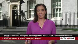 Zelenskyy, Starmer meet ahead of Trump, Putin summit in Alaska News Clip