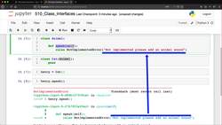 Python for Everybody: The Ultimate Python 3 Bootcamp - Class Interfaces Instructional Video