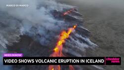 Iceland Volcano Erupts For Second Time In 11 Months News Clip