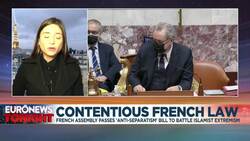 French MPs back controversial law aimed at cracking down on Islamic radicalism News Clip