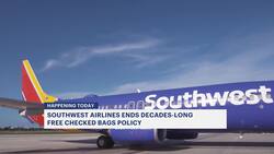 Traveling this summer? Popular airline drops longtime free bag policy News Clip