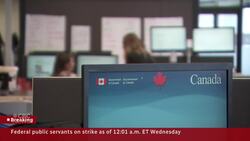 More than 120,000 federal public servants to go on strike News Clip