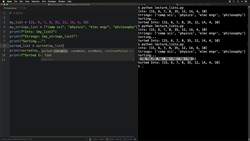 Python 3: Project-based Python, Algorithms, Data Structures - Strings, variables, top down execution flow Instructional Video