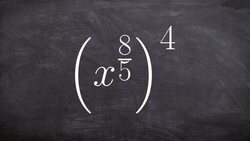 How to apply the power to power rule with rational exponents Instructional Video