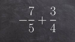How to find the sum of two fractions with unlike denominators Instructional Video