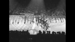 Preview in Atlantic City, NJ, of 1956 Ice Capades ice skating show News Clip