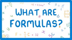 GCSE Maths - What Are Formulas, And How Do I Use Them? #47 Instructional Video