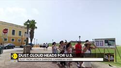 Saharan dust blankets Caribbean News Clip