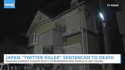 Japan's 'Twitter Killer' Sentenced To Death For Murders Of Nine People News Clip