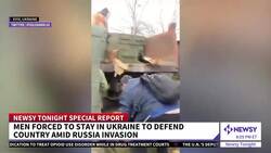 Families Are Being Separated As They Leave Ukraine News Clip
