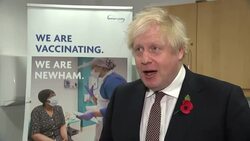 Interview with Boris Johnson on covid restrictions and booster jabs News Clip