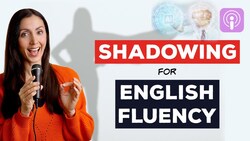 Shadowing Exercise To Improve English Fluency (Free Worksheet Included) Instructional Video