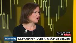 Frankfurt Jobs at Risk in Deutsche Bank Merger News Clip