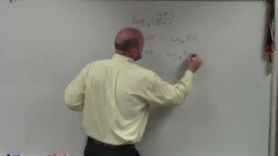 Learn how to use brackets to help us expand a logarithmic expression Instructional Video