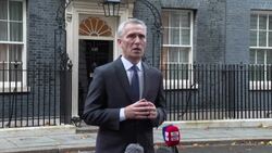 NATO Jens Stoltenberg statement after meeting with British PM Rishi Sunak News Clip