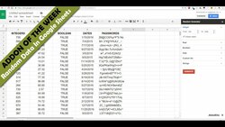 Generate Random Data in Google Sheets Instructional Video