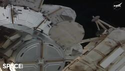 Time-Lapse Of NASA Astronauts Exiting ISS Airlock During Spacewalk Instructional Video