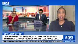 Democratic delegate from California says party is 'coalescent around Kamala Harris' News Clip