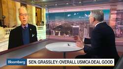Sen. Grassley Sees Easy Passage of USMCA Agreement News Clip