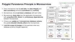 Design Microservices Architecture with Patterns and Principles - Polyglot Persistence Principle in Microservices Instructional Video