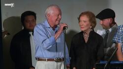 Jimmy Carter Hospitalized After Another Fall News Clip