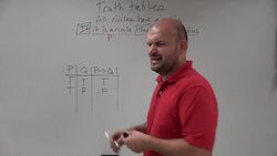 CCSS What are truth tables and how can we create them for conditional statements Instructional Video