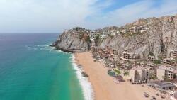 Cabo San Lucas: A Drone's Eye View of Paradise Stock Footage