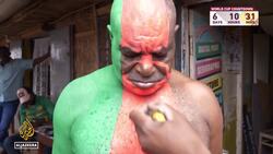 Painted with pride: Cameroon fans show their true colours News Clip